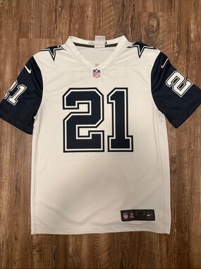Ezekiel Elliot Dallas Cowboys #21 Color Rush Game Jersey